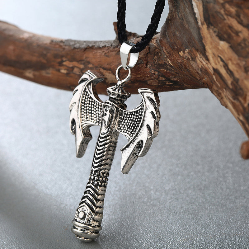 Norse Viking Axe Necklace