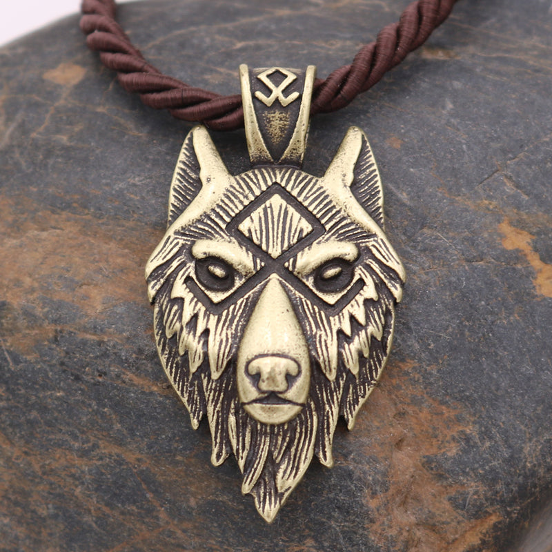Runes of the Wolf Necklace