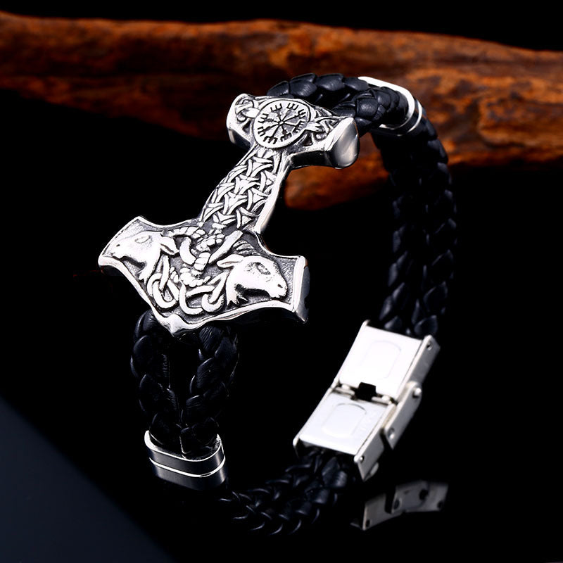 Nordic Legacy Leather Bracelet