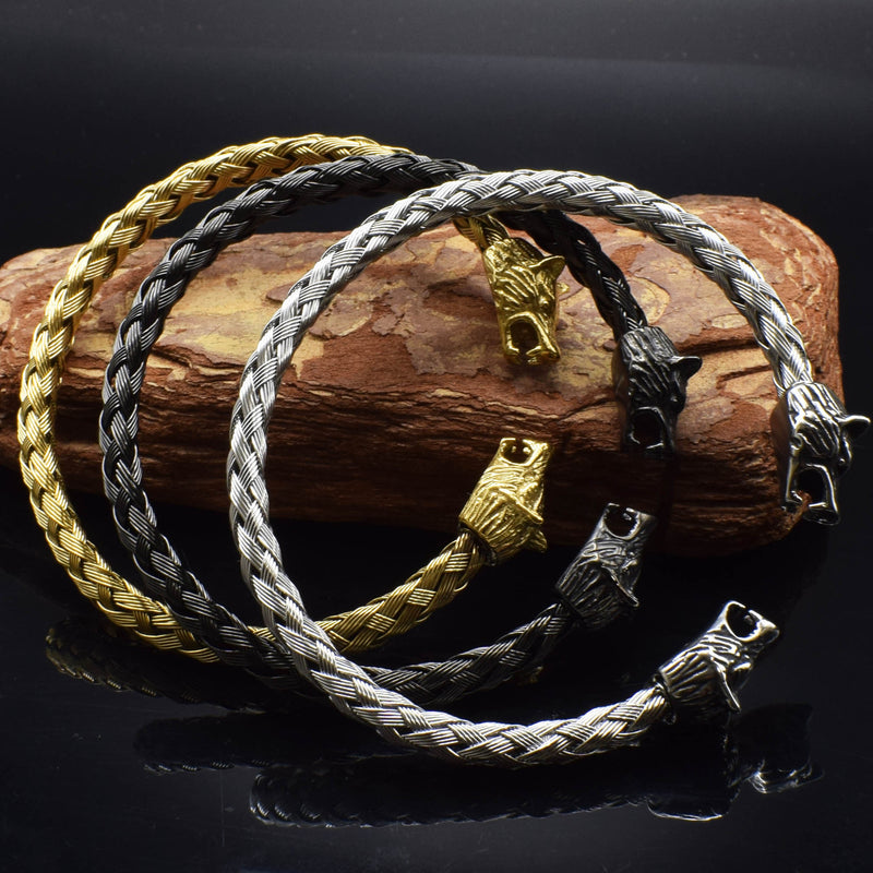 Viking fox bracelet